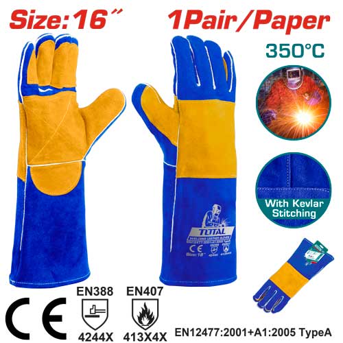 GANTS DE SOUDAGE EN CUIR